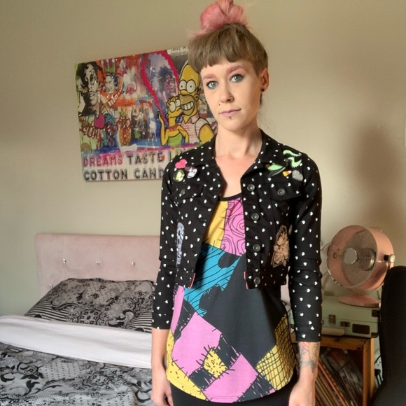 DIY “Nightmare Before Christmas” Punk Jacket - Picture 8 of 11